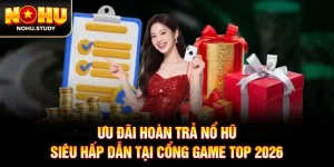 Ưu Đãi Hoàn Trả Nổ Hũ Siêu Hấp Dẫn Tại Cổng Game Top 2026